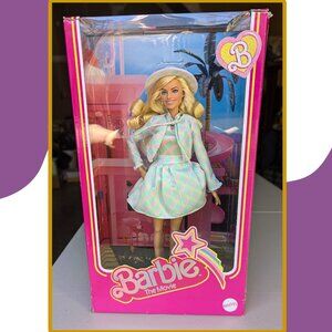 Barbie: The Movie Collectible Doll (Blue Plaid Outfit)